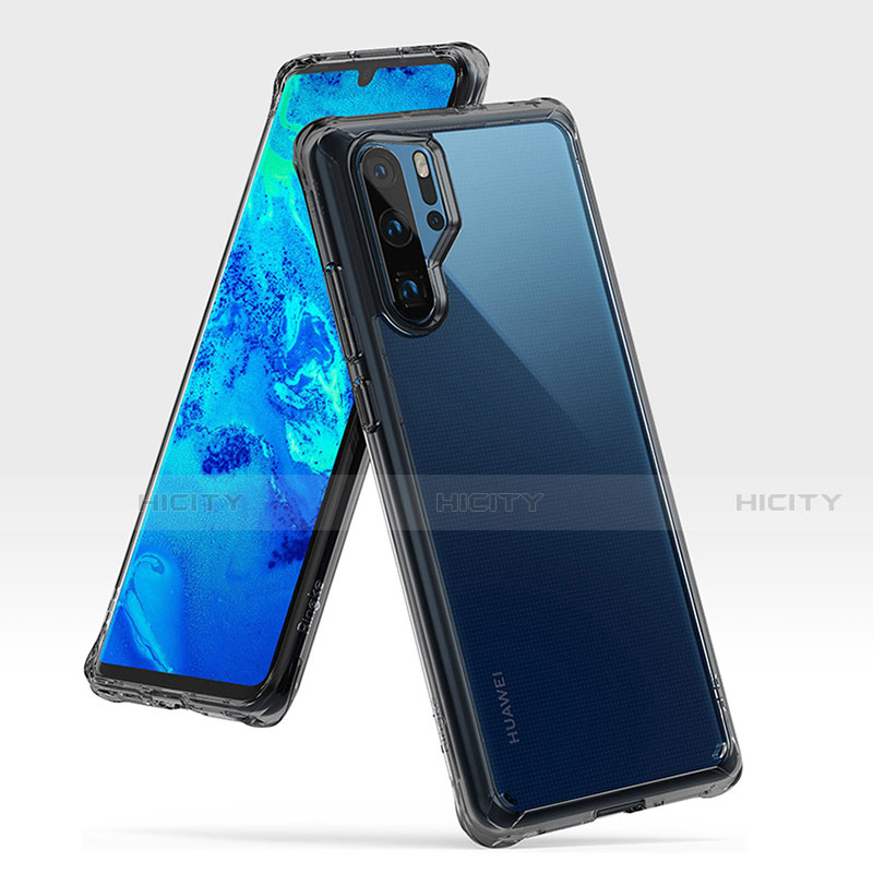 Funda Bumper Silicona y Plastico Mate Carcasa R02 para Huawei P30 Pro