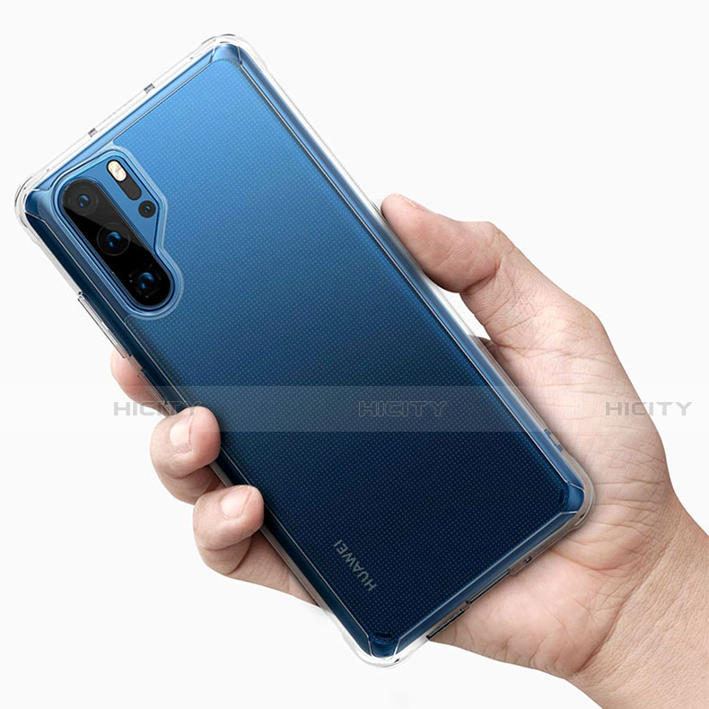 Funda Bumper Silicona y Plastico Mate Carcasa R02 para Huawei P30 Pro