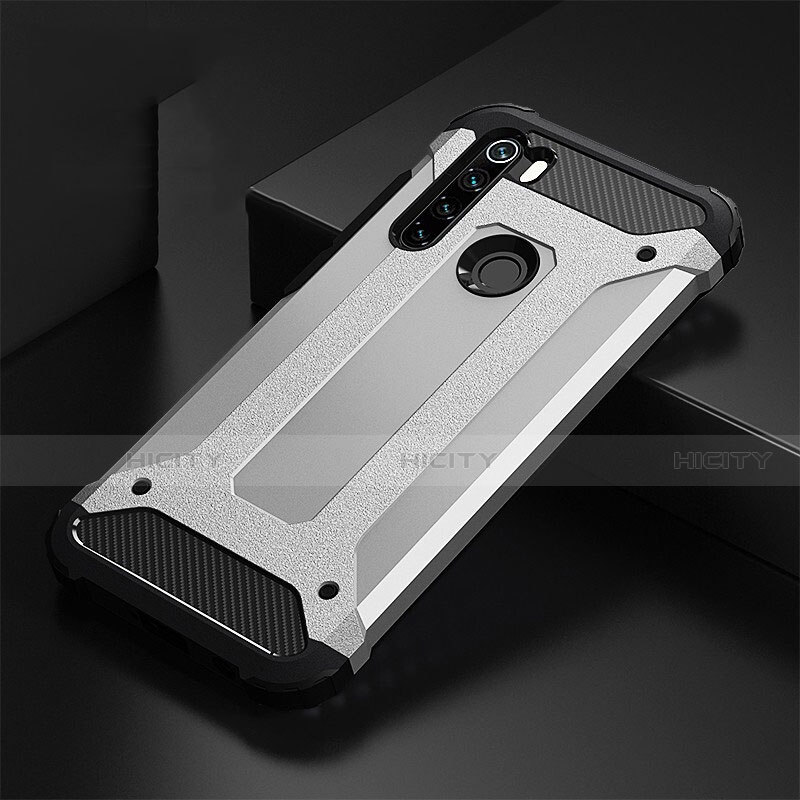 Funda Bumper Silicona y Plastico Mate Carcasa R02 para Xiaomi Redmi Note 8T