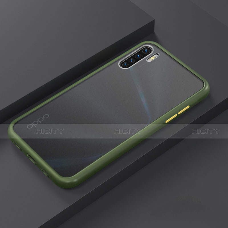 Funda Bumper Silicona y Plastico Mate Carcasa R03 para Oppo A91