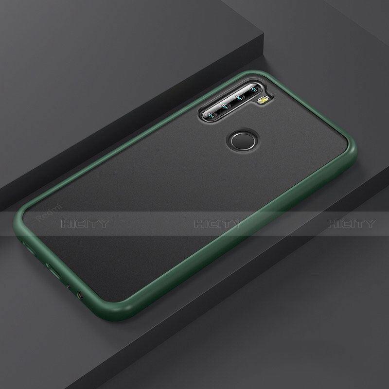 Funda Bumper Silicona y Plastico Mate Carcasa R03 para Xiaomi Redmi Note 8 (2021)