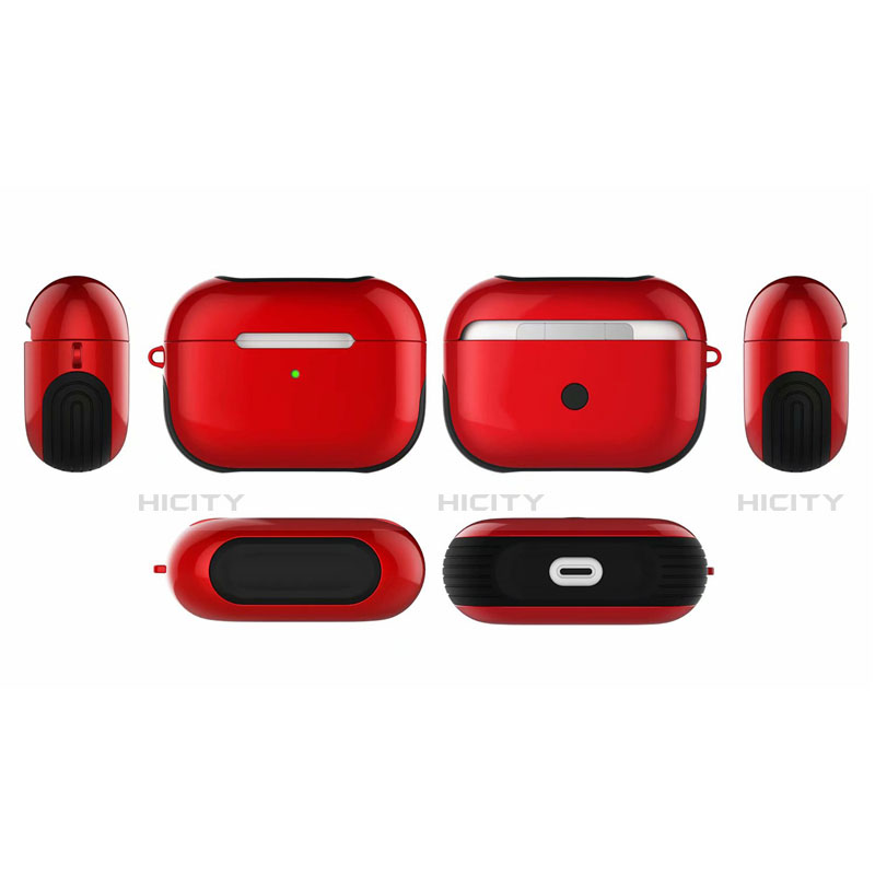 Funda Bumper Silicona y Plastico Mate Carcasa U01 para Apple AirPods Pro