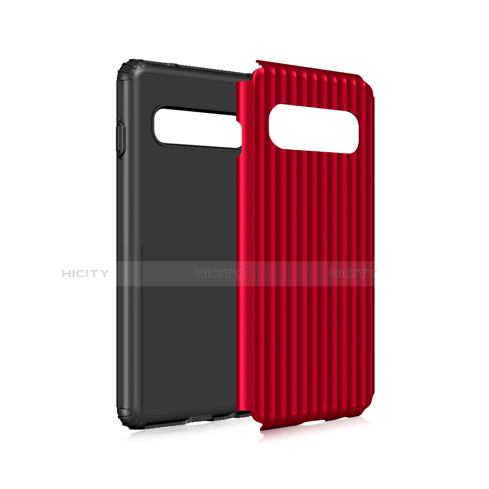 Funda Bumper Silicona y Plastico Mate Carcasa U01 para Samsung Galaxy S10