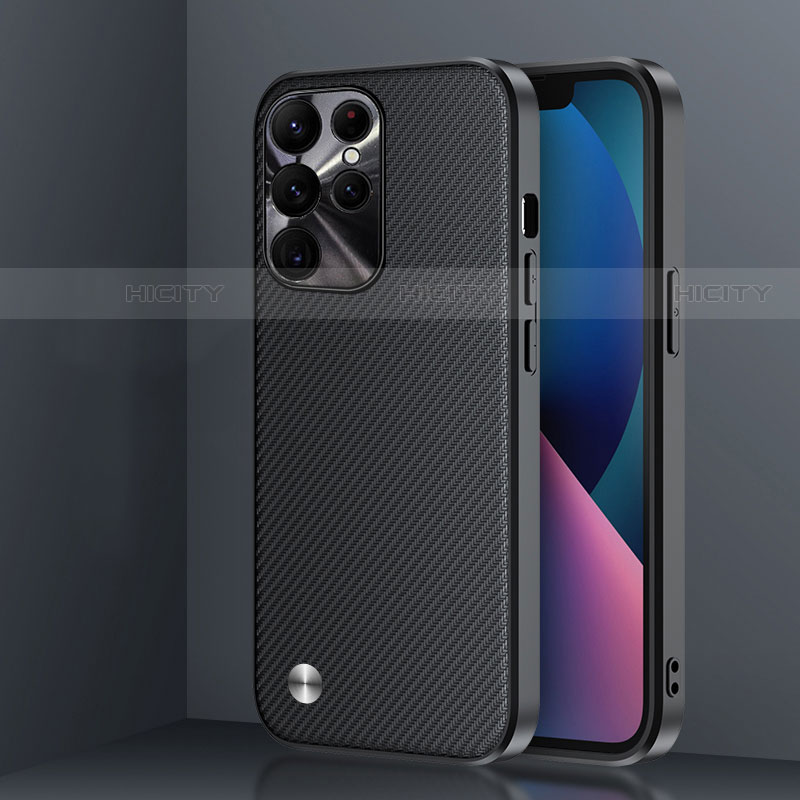 Funda Bumper Silicona y Plastico Mate Carcasa U01 para Samsung Galaxy S22 Ultra 5G