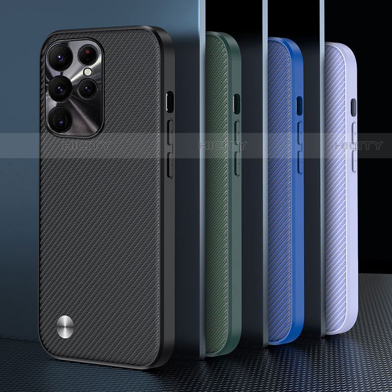 Funda Bumper Silicona y Plastico Mate Carcasa U01 para Samsung Galaxy S23 Ultra 5G