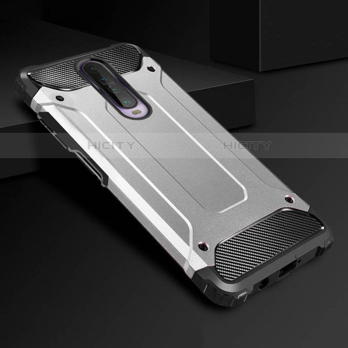 Funda Bumper Silicona y Plastico Mate Carcasa U01 para Xiaomi Redmi K30 5G