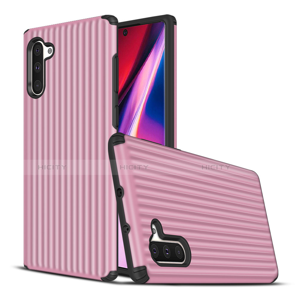 Funda Bumper Silicona y Plastico Mate Carcasa U02 para Samsung Galaxy Note 10 5G