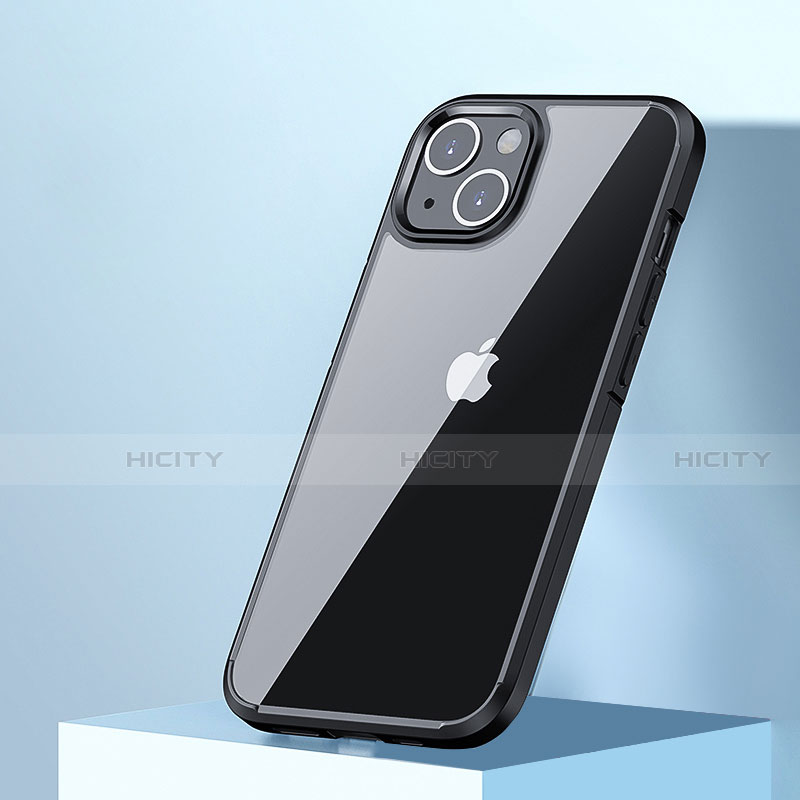 Funda Bumper Silicona y Plastico Mate Carcasa U05 para Apple iPhone 13