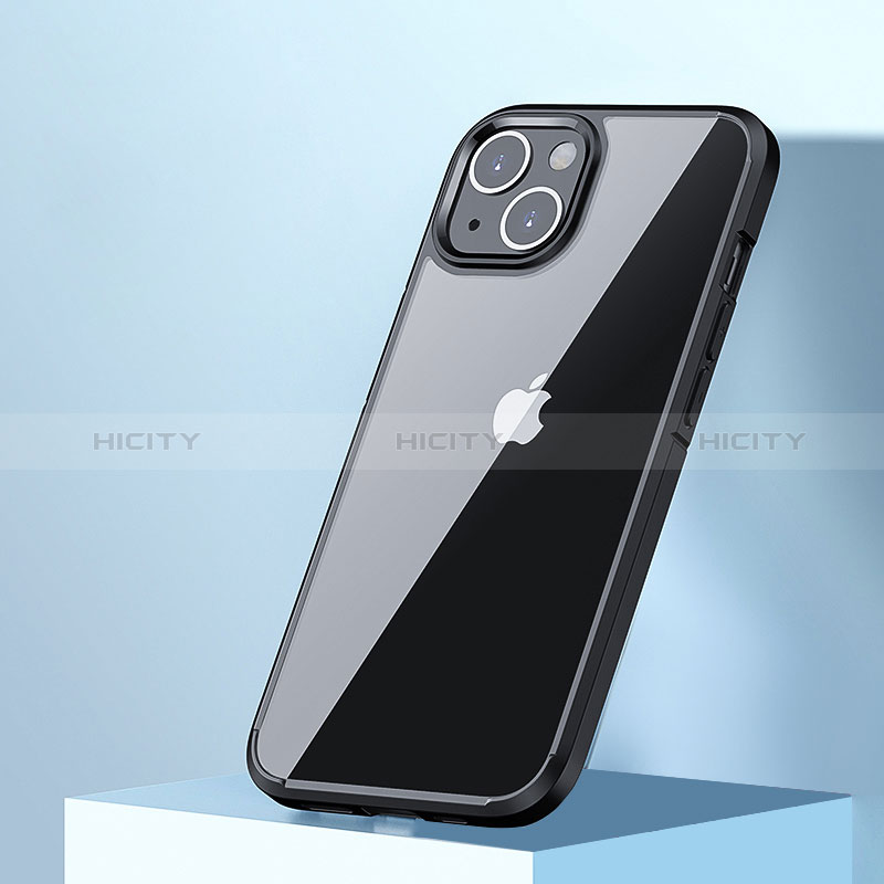 Funda Bumper Silicona y Plastico Mate Carcasa U05 para Apple iPhone 15