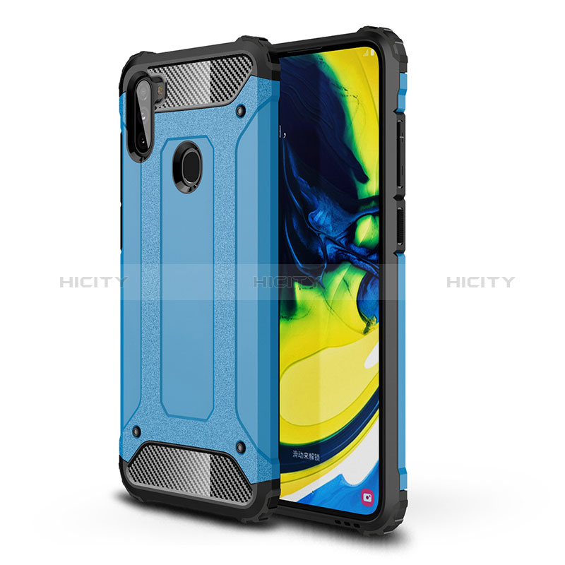 Funda Bumper Silicona y Plastico Mate Carcasa WL1 para Samsung Galaxy A11