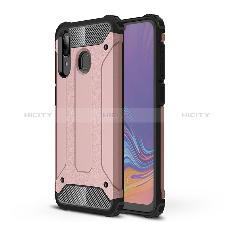 Funda Bumper Silicona y Plastico Mate Carcasa WL1 para Samsung Galaxy A30