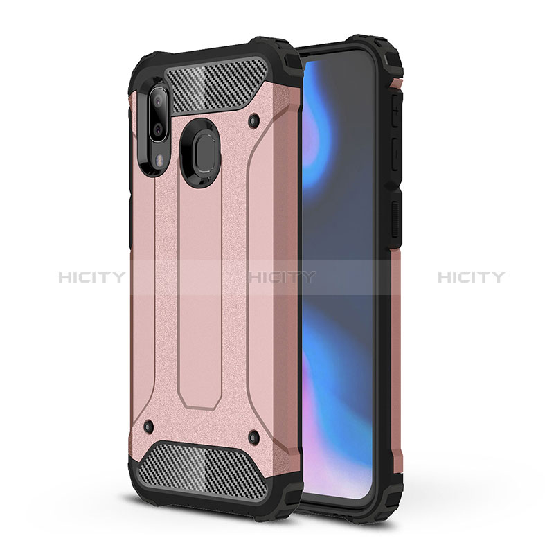 Funda Bumper Silicona y Plastico Mate Carcasa WL1 para Samsung Galaxy A40