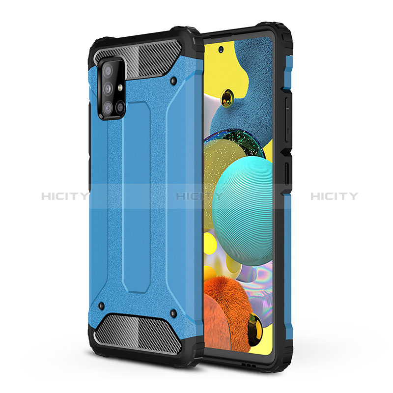 Funda Bumper Silicona y Plastico Mate Carcasa WL1 para Samsung Galaxy A51 4G