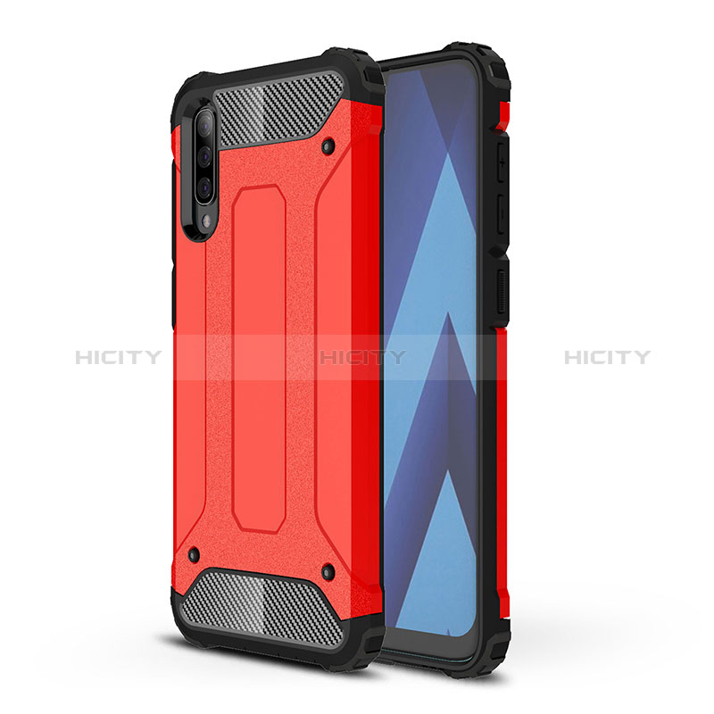 Funda Bumper Silicona y Plastico Mate Carcasa WL1 para Samsung Galaxy A70