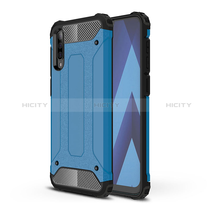 Funda Bumper Silicona y Plastico Mate Carcasa WL1 para Samsung Galaxy A70