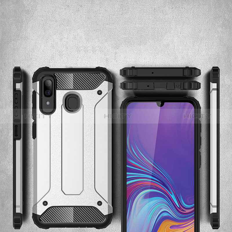 Funda Bumper Silicona y Plastico Mate Carcasa WL1 para Samsung Galaxy M10S