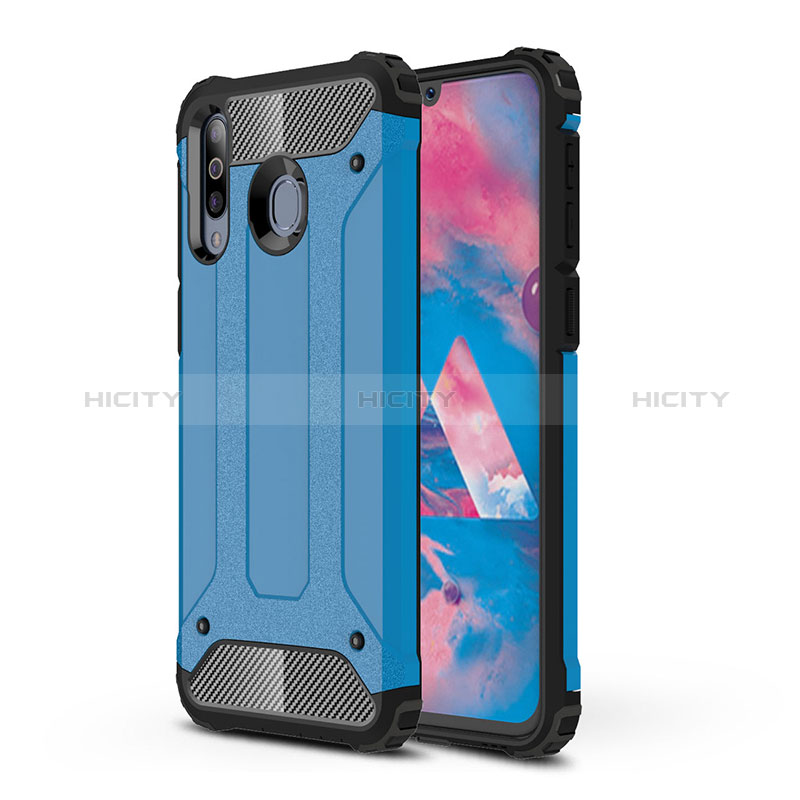 Funda Bumper Silicona y Plastico Mate Carcasa WL1 para Samsung Galaxy M30