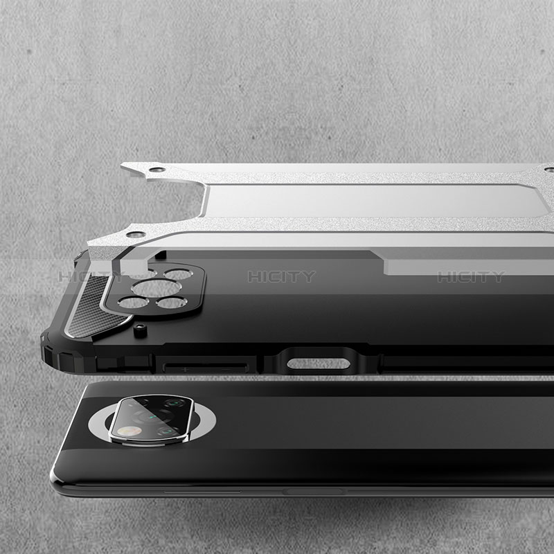 Funda Bumper Silicona y Plastico Mate Carcasa WL1 para Xiaomi Poco X3 NFC