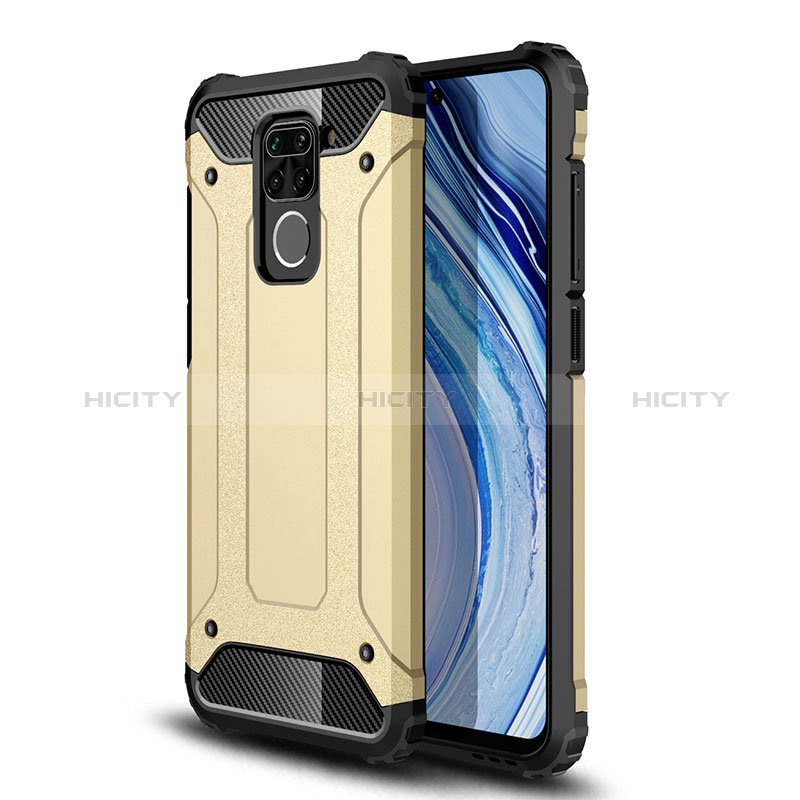 Funda Bumper Silicona y Plastico Mate Carcasa WL1 para Xiaomi Redmi 10X 4G Oro