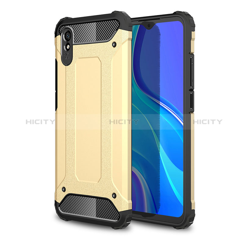 Funda Bumper Silicona y Plastico Mate Carcasa WL1 para Xiaomi Redmi 9AT