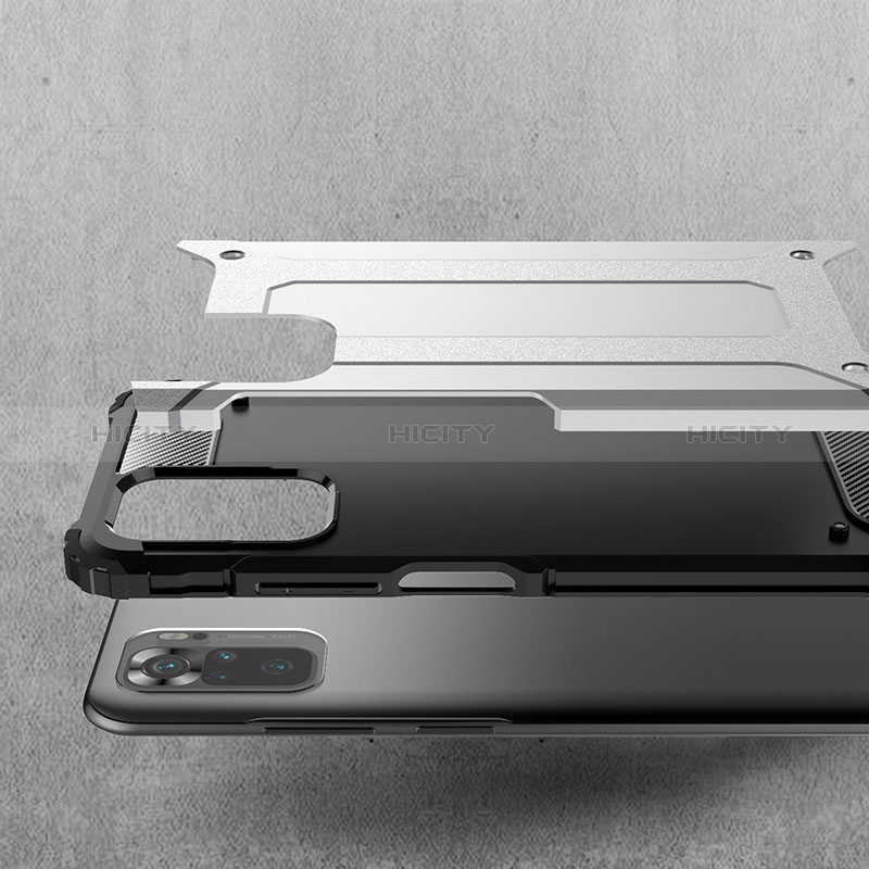 Funda Bumper Silicona y Plastico Mate Carcasa WL1 para Xiaomi Redmi Note 10 4G
