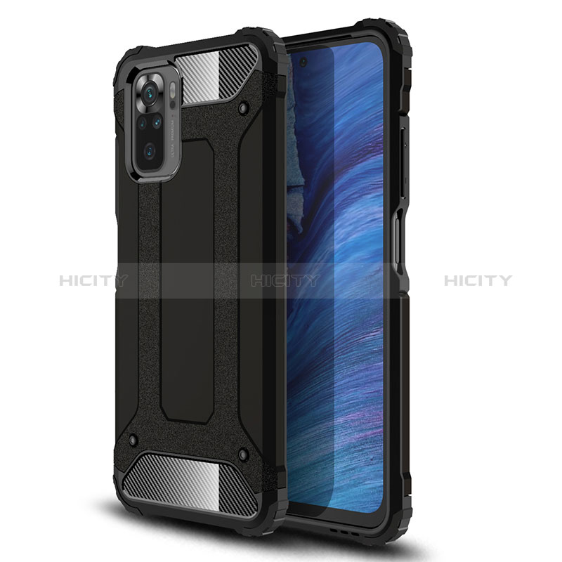 Funda Bumper Silicona y Plastico Mate Carcasa WL1 para Xiaomi Redmi Note 10 4G