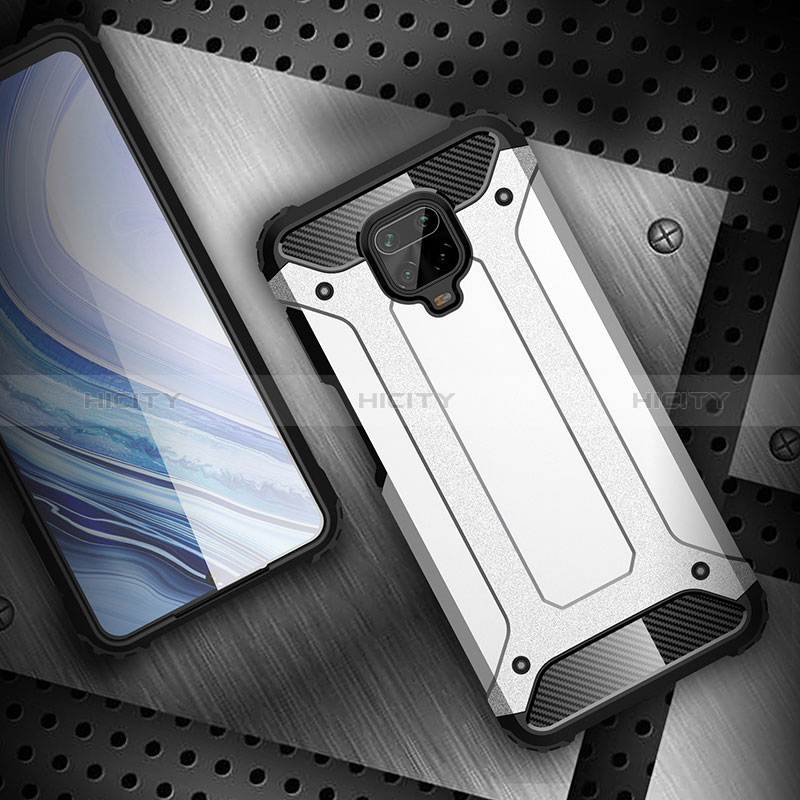 Funda Bumper Silicona y Plastico Mate Carcasa WL1 para Xiaomi Redmi Note 9 Pro