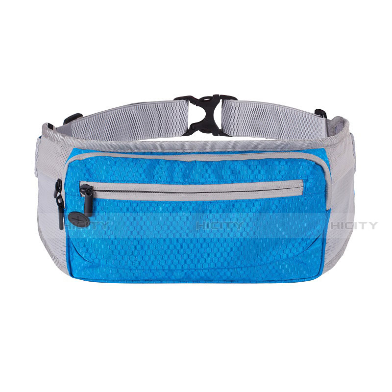 Funda Cinturon Brazo Correr Universal S15 Azul Cielo