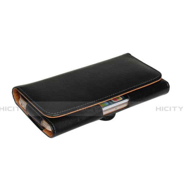 Funda Clip Cinturon Cuero Universal Negro