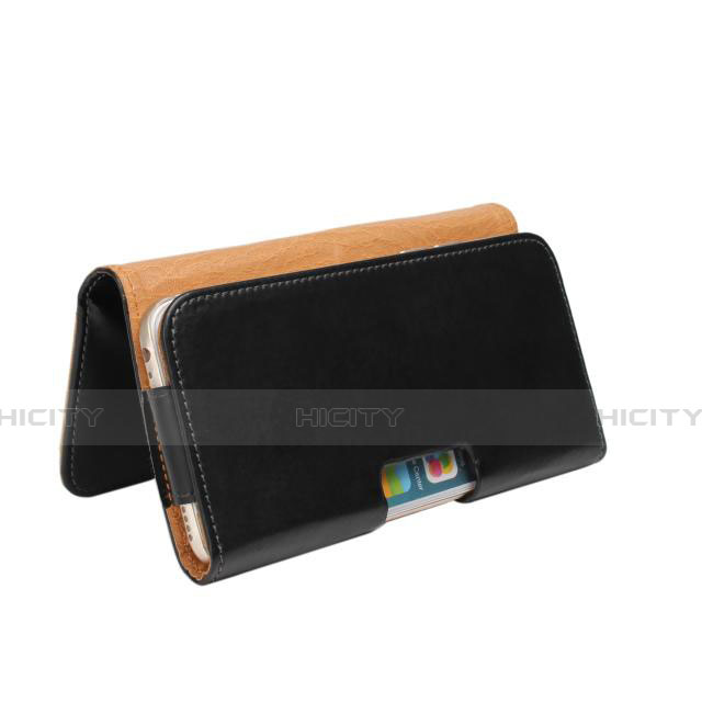 Funda Clip Cinturon Cuero Universal Negro