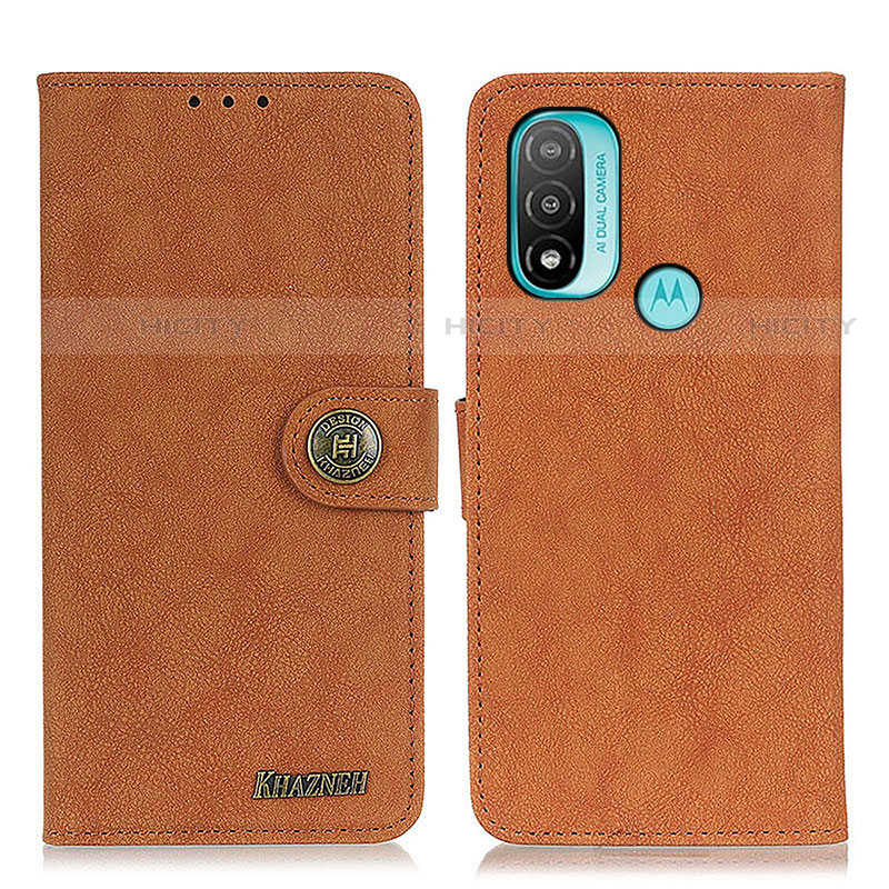 Funda de Cuero Cartera con Soporte Carcasa A01D para Motorola Moto E30