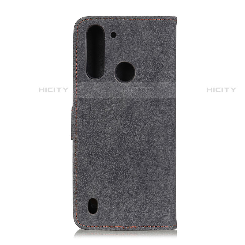 Funda de Cuero Cartera con Soporte Carcasa A01D para Motorola Moto One Fusion