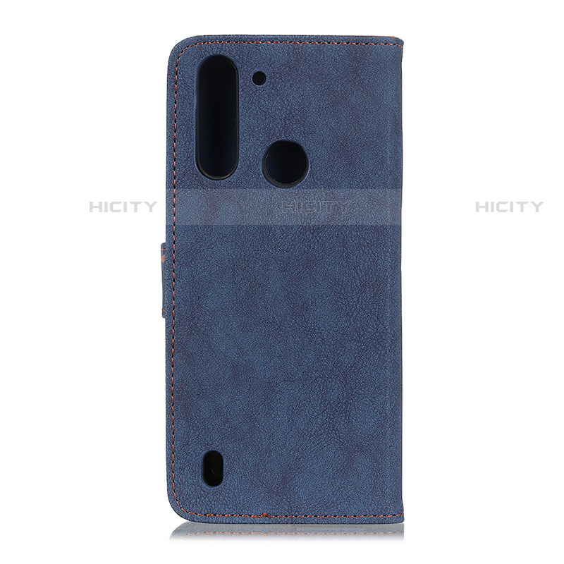 Funda de Cuero Cartera con Soporte Carcasa A01D para Motorola Moto One Fusion