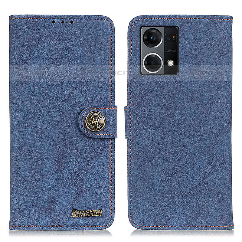 Funda de Cuero Cartera con Soporte Carcasa A01D para Oppo F21s Pro 4G