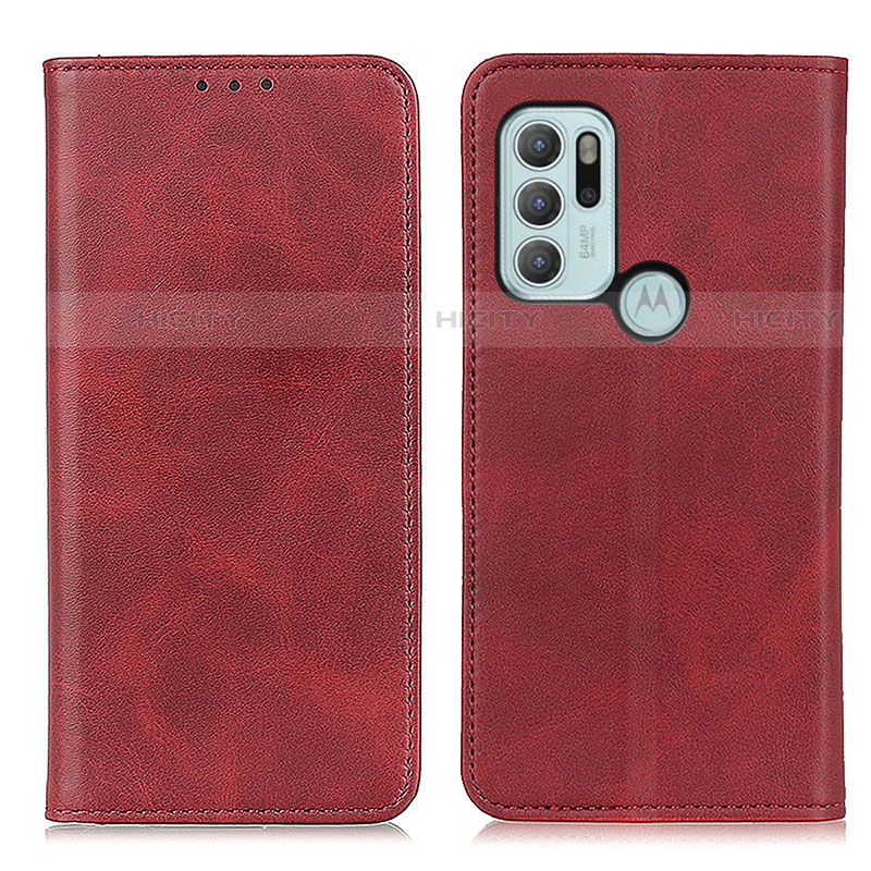 Funda de Cuero Cartera con Soporte Carcasa A02D para Motorola Moto G60s