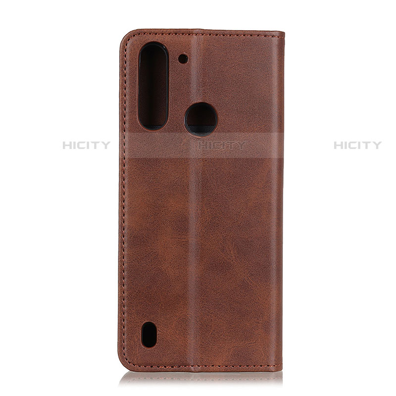 Funda de Cuero Cartera con Soporte Carcasa A02D para Motorola Moto One Fusion