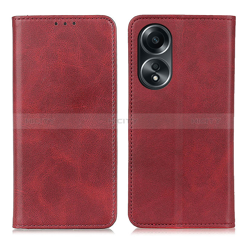 Funda de Cuero Cartera con Soporte Carcasa A02D para Oppo A78 5G