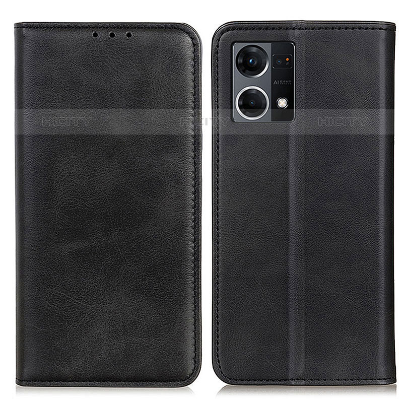 Funda de Cuero Cartera con Soporte Carcasa A02D para Oppo Reno8 4G