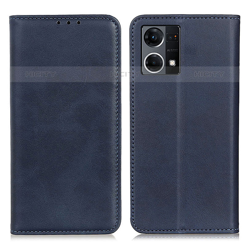 Funda de Cuero Cartera con Soporte Carcasa A02D para Oppo Reno8 4G