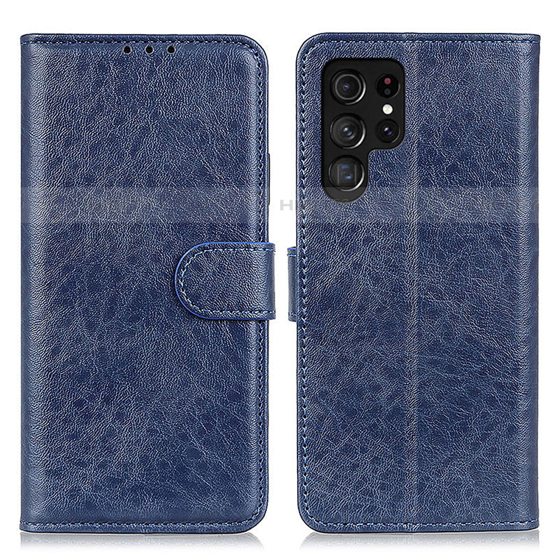 Funda de Cuero Cartera con Soporte Carcasa A02D para Samsung Galaxy S21 Ultra 5G