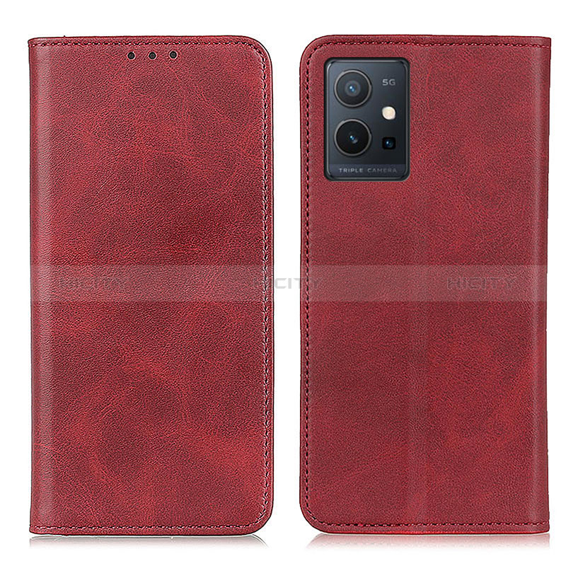 Funda de Cuero Cartera con Soporte Carcasa A02D para Vivo Y75 5G