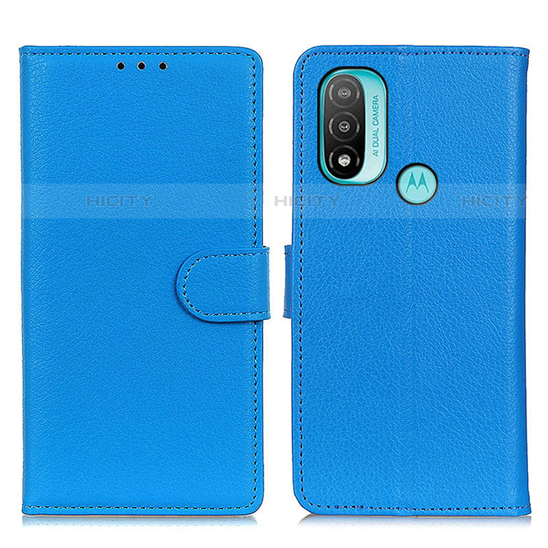 Funda de Cuero Cartera con Soporte Carcasa A03D para Motorola Moto E20