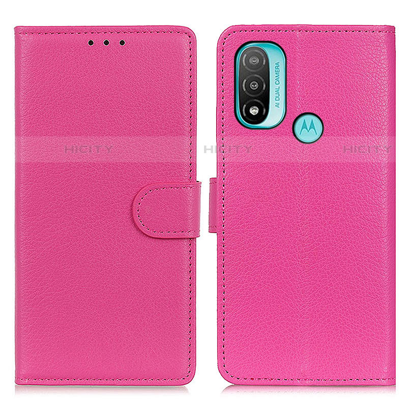 Funda de Cuero Cartera con Soporte Carcasa A03D para Motorola Moto E20