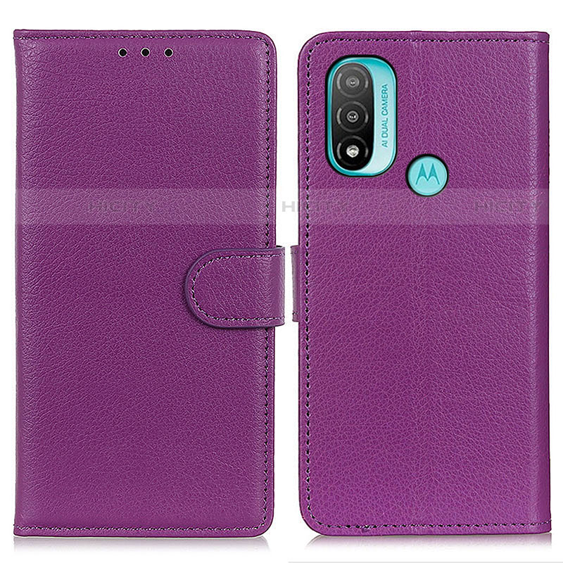 Funda de Cuero Cartera con Soporte Carcasa A03D para Motorola Moto E20