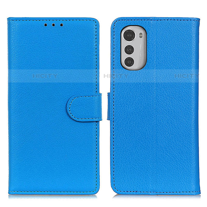 Funda de Cuero Cartera con Soporte Carcasa A03D para Motorola Moto E32