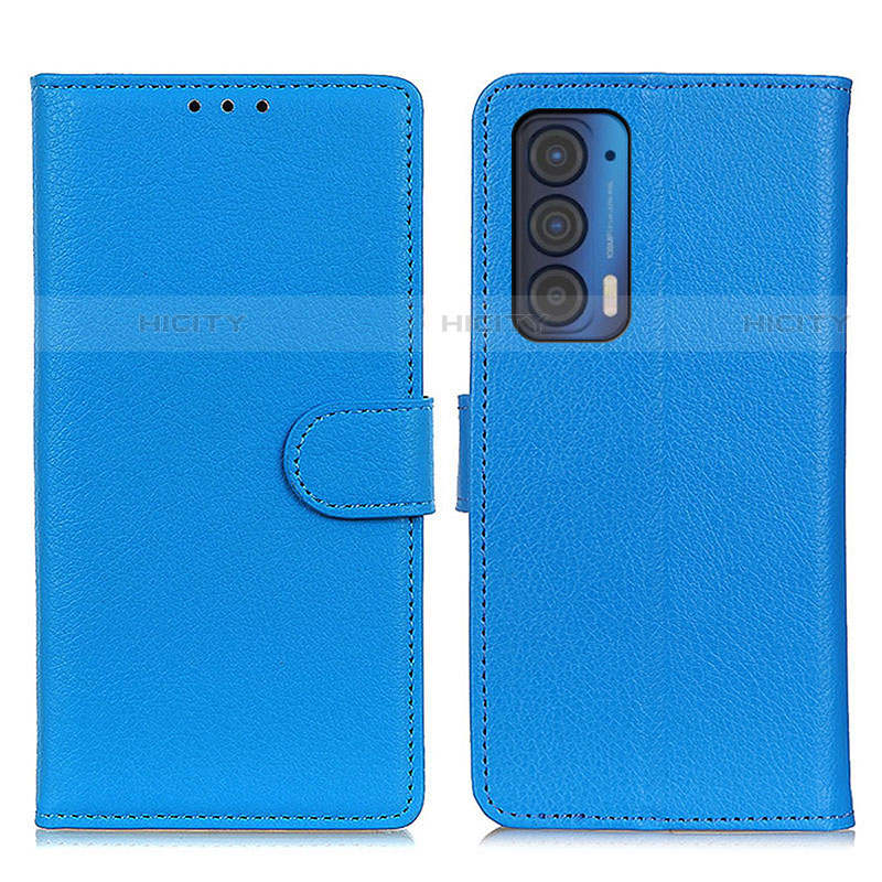 Funda de Cuero Cartera con Soporte Carcasa A03D para Motorola Moto Edge (2021) 5G