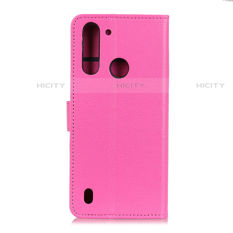 Funda de Cuero Cartera con Soporte Carcasa A03D para Motorola Moto One Fusion