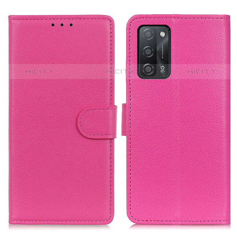 Funda de Cuero Cartera con Soporte Carcasa A03D para Oppo A53s 5G