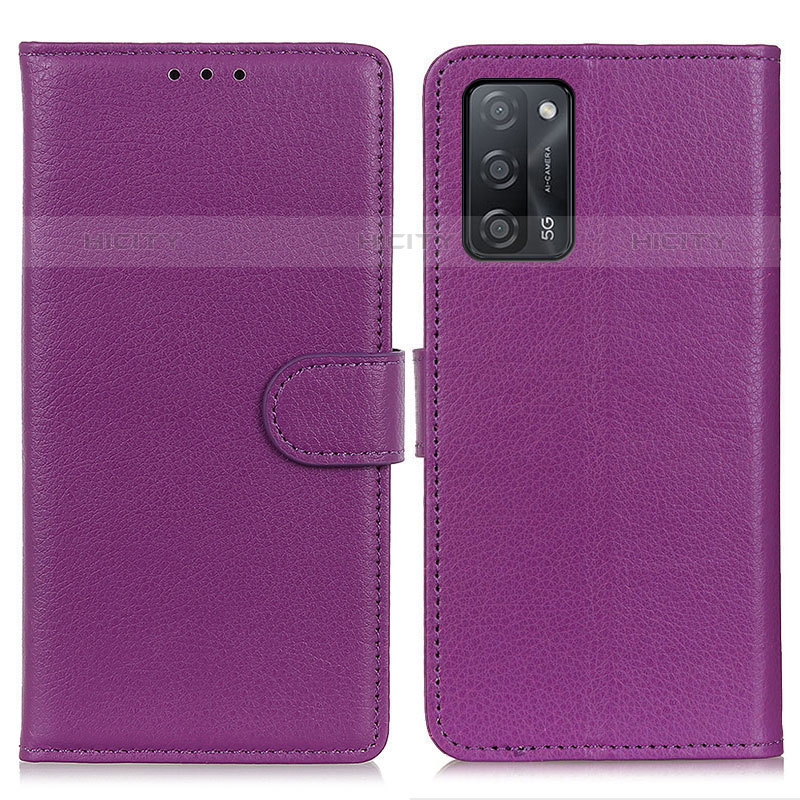 Funda de Cuero Cartera con Soporte Carcasa A03D para Oppo A53s 5G