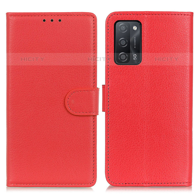 Funda de Cuero Cartera con Soporte Carcasa A03D para Oppo A53s 5G